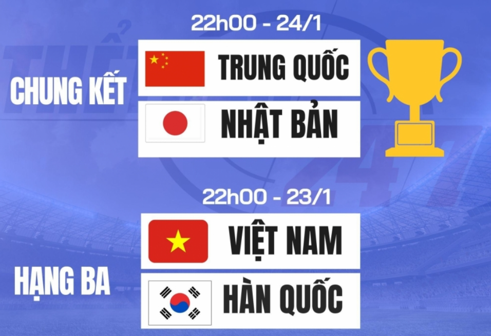 U23亚洲杯23日赛程：诞生季军！中国队赛前获喜讯，1-0日本=夺冠